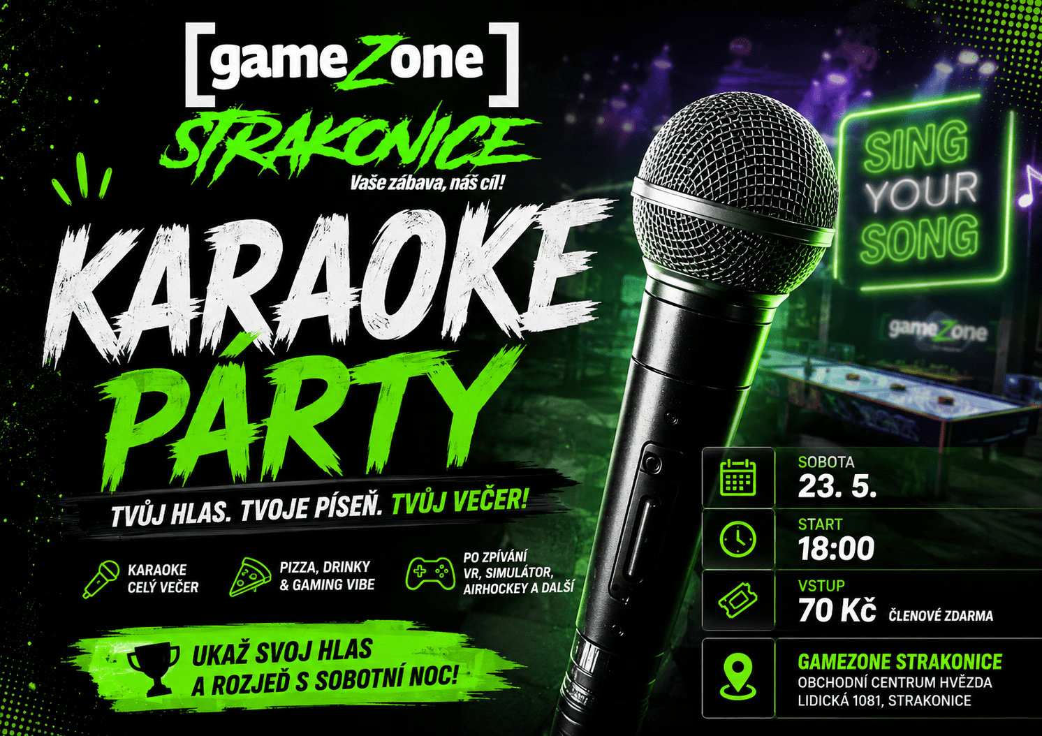 Karaoke 23.5.26