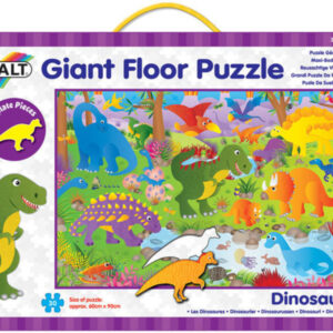 Velké podlahové puzzle – dinosauři